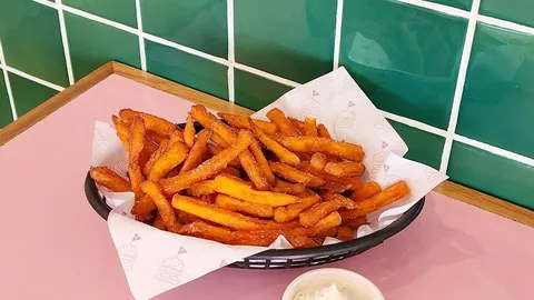 Sweet Potato Fries + Truffle Mayo